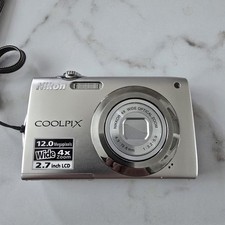 Nikon Coolpix S3000 12MP Digital Camera silver