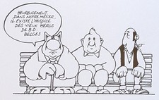 Carte Le Chat Geluck Tintin Et