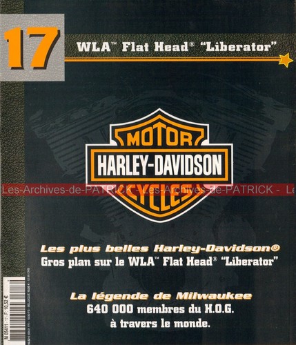 Harley davidson wla 750 flat - davidson,