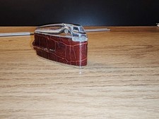 Ancien Briquet RONSON Varaflame Années 60 70's Cuire Écaille A Saisir Vintage 