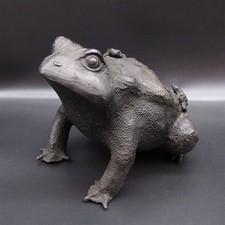 Statue crapaud grenouille en