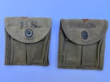paire de pochettes US M1 WW2