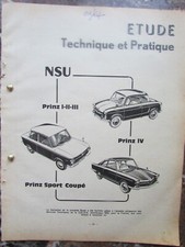 Nsu Prinz 1,2,3,4 et Prinz