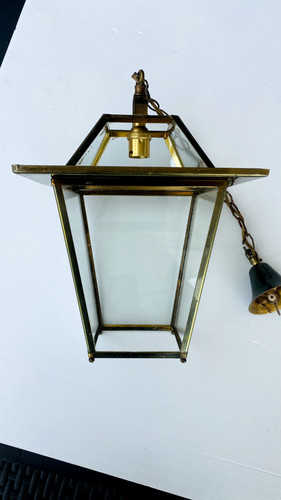 Lanterne laiton suspension - lanterne, laiton.