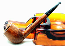 Vintage Sasieni Eight Dot "Renfrew" Estate Pipe Beautiful Grain! 8 Dot
