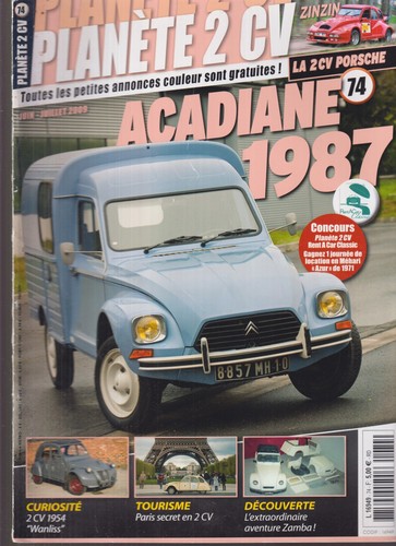 Planete 2cv - n°74, 1954
