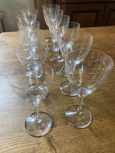 Lot verres daum - de, 12