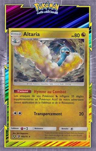 Altaria holo promo sl07 - promo,