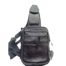 HOLSTER POCHETTE SAC CUIR NOIR