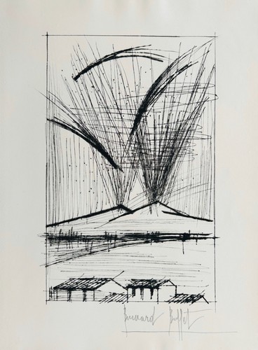 Bernard buffet le vésuve - bernard, vésuve"