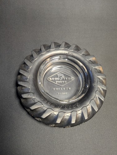 Cendrier verre vintage - cendrier,