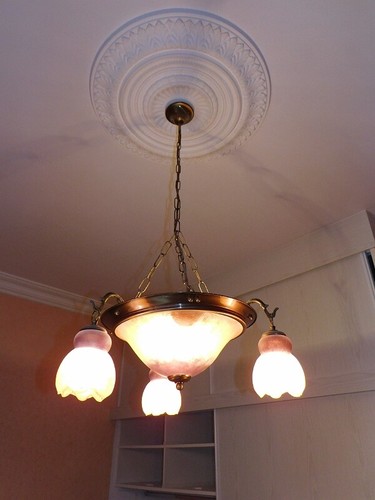 Lustre pate verre - lustre, en