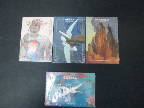 Lot cartes moebius - cartes,