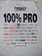 Tee Shirt gris 100% Pro