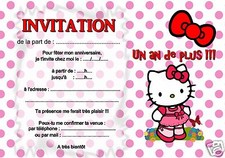 5 ou 12 cartes invitation