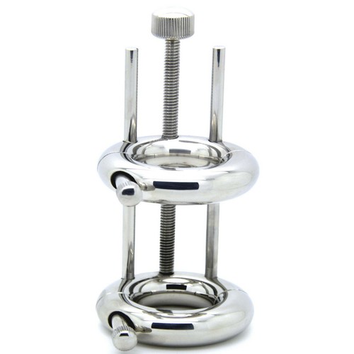 Steel bdsm cbt adjustable - steel, ball