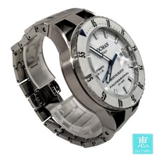 LOCMAN Montecristo Automatic Chronograph REF.513 white Mens Watch Authentic