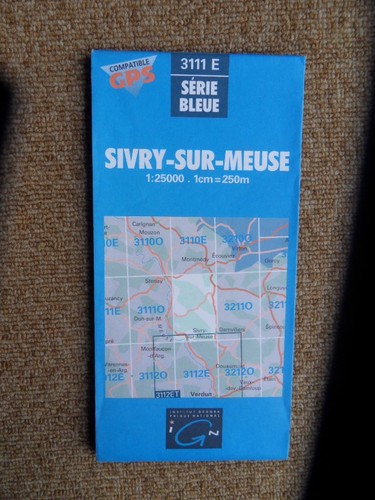 527 carte ign - 527-,
