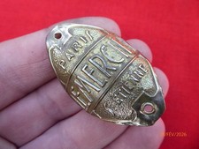 Ancienne Plaque  de Vélo