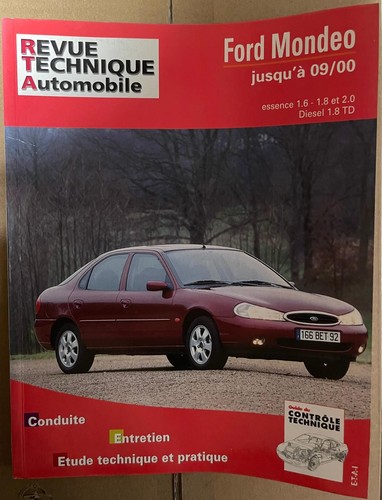 Rta ford mondeo jusqu - -,