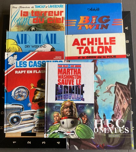 Lot cartonnées aventure - lot, bd