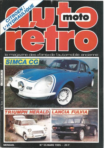 Auto retro simca - cg, /
