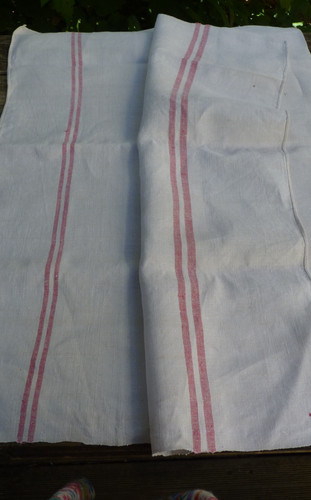 Nappe thé ancienne - à,