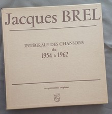 Coffret 5 vinyles 33T Jacques