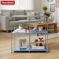 Étagère en Métal, 3-stöckiges Étagère, Buffet & Depose, Concept Epure MK-027