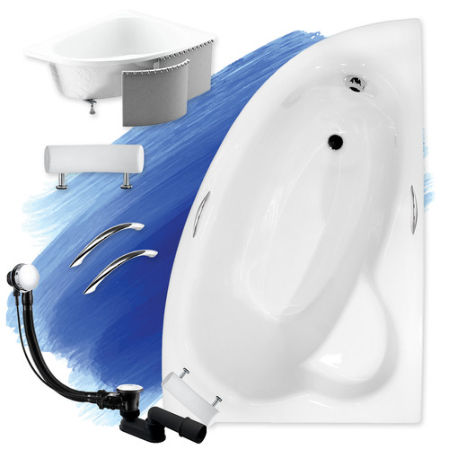Baignoire 150x100 droite - 150x100,