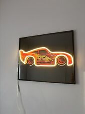 Cadre Poster Cars Disney Flash Mcqueen Éclairé