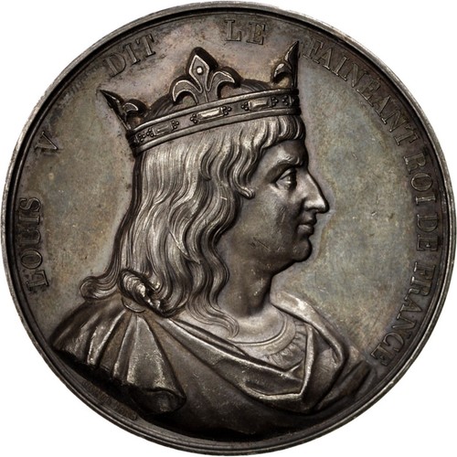 France medal louis v - medal,,