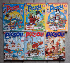 Lot 3 PICSOU MAGAZINE + 3 SUPER PICSOU GEANT - TBE