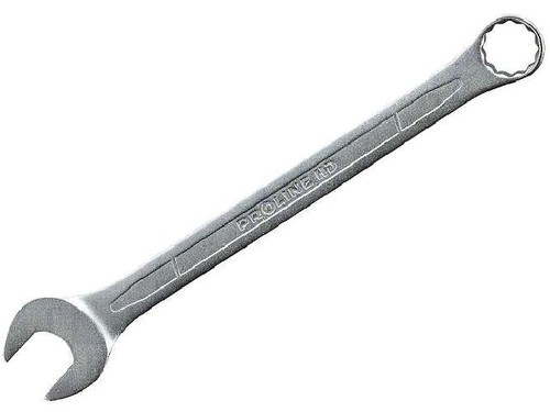 Cle mixte plate - oeil, mm