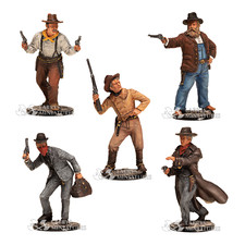 Lot de 5 figurines Cowboys