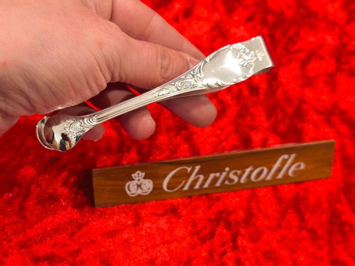 Pince sucre metal argente - pince,