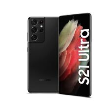 Samsung Galaxy S21 Ultra 5G SM-G9980 DUAL SIM 256GB Black UNLOCKED  OPEN BOX US