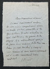 Jacques PERRET Autograph