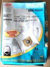 4 sacs aspirateur PHILIPS LG