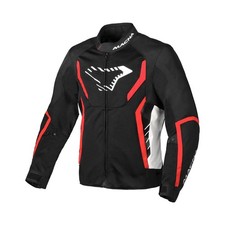 Veste Moto Macna En Tissu Gris
