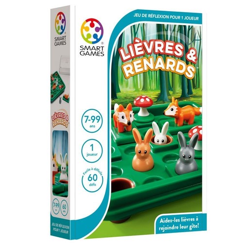 Lièvres renards jeu - et,