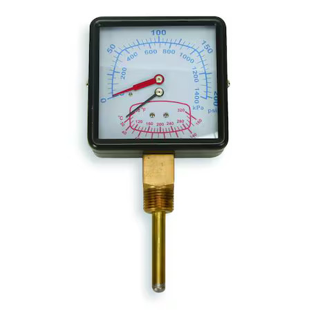 Boiler gauge square - boiler, gauge,