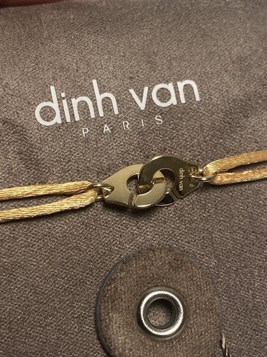 Bracelet dinh van - bracelet, or
