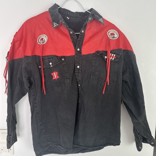 Chemise veste jean vintage - chemise/veste, en