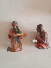 ELASTOLIN LINEOL 1  SQUAW  ET  1 SIOUX