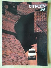CITROEN LNA range 1982 1983 UK Market Sales Brochure