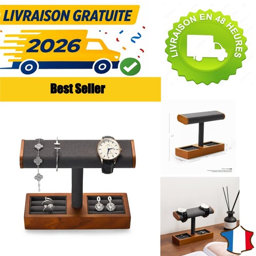 Porte montre oirlv - montre, bois