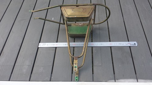 Ancien porte bagage vélo - porte, de