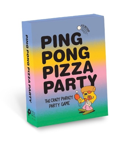 Kid beyond ping pong - pong, pizza