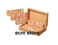 Philos Rummy Cassette Bois De Hêtre 22x14.5 cm jeu de société /EBUI